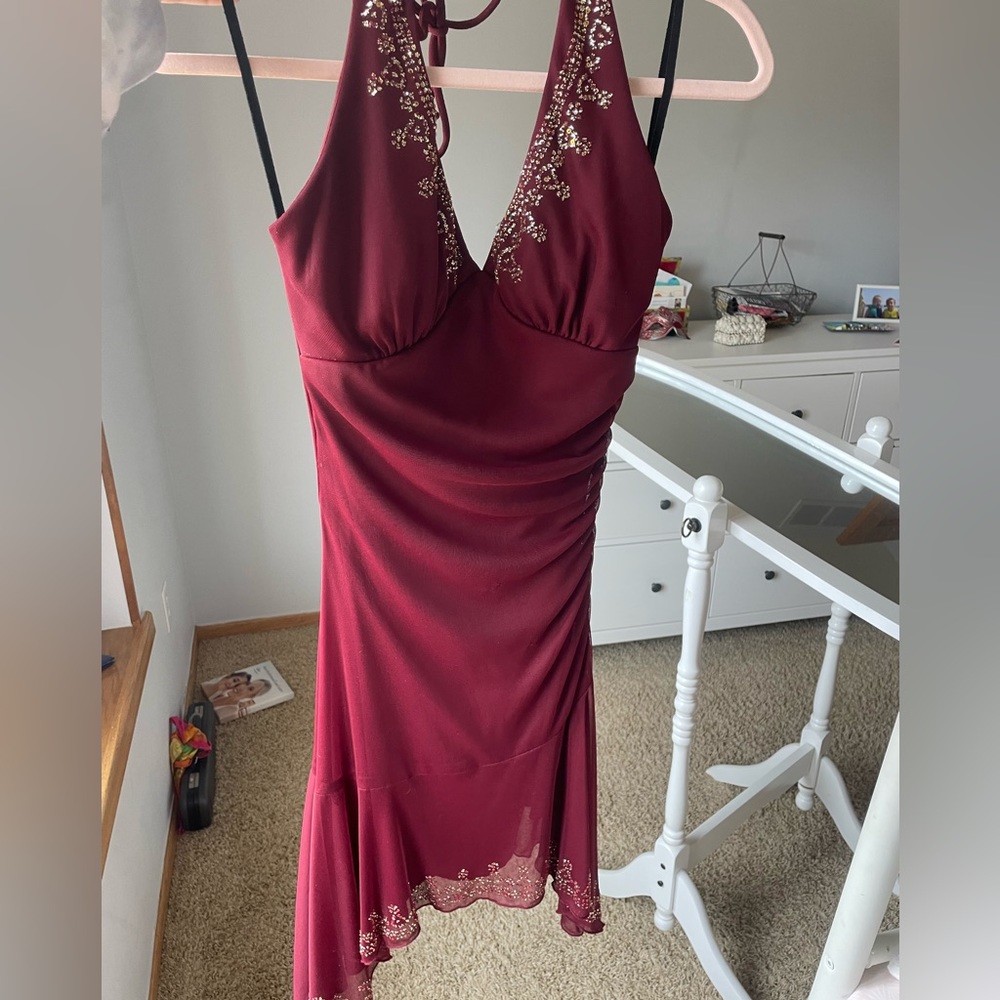 Red salsa dress